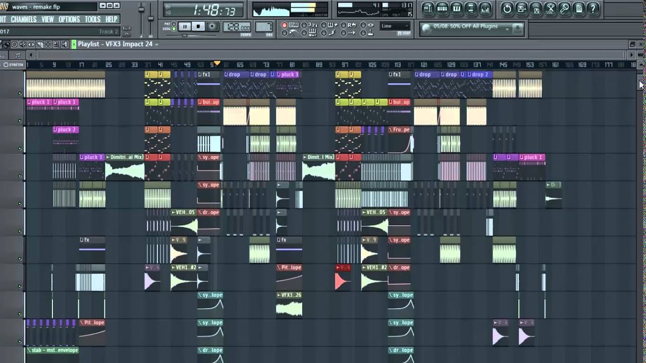 [Free FLP & MIDIS] Dimitri Vegas & Like Mike Vs. W&W - Waves (FL Studio FULL Remake)