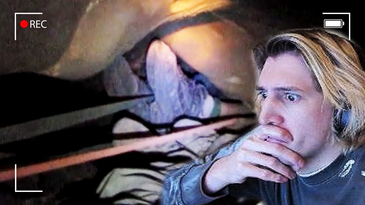 Trapped Forever: The Unseen Footage of the Nutty Putty Cave Incident | xQc Reacts
