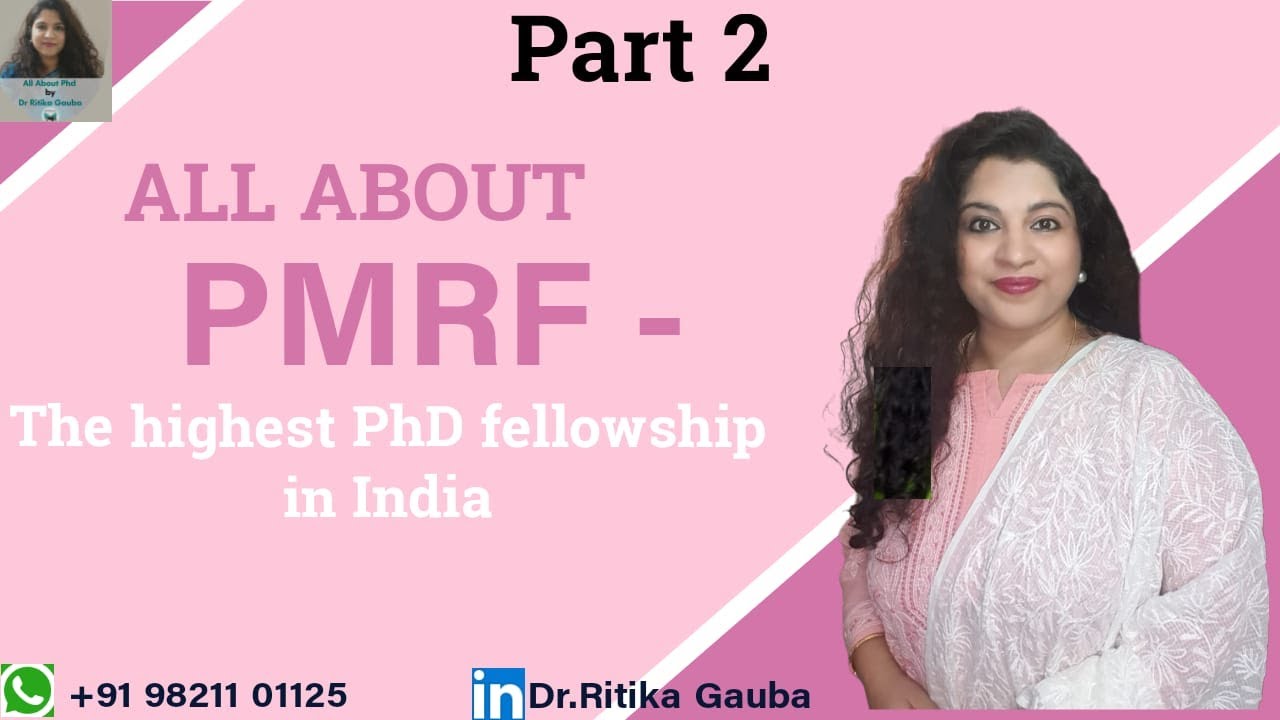 Prime Minister Research Fellowship Scheme | PMRF| Direct Entry Channel | Highest PhD fellowship |