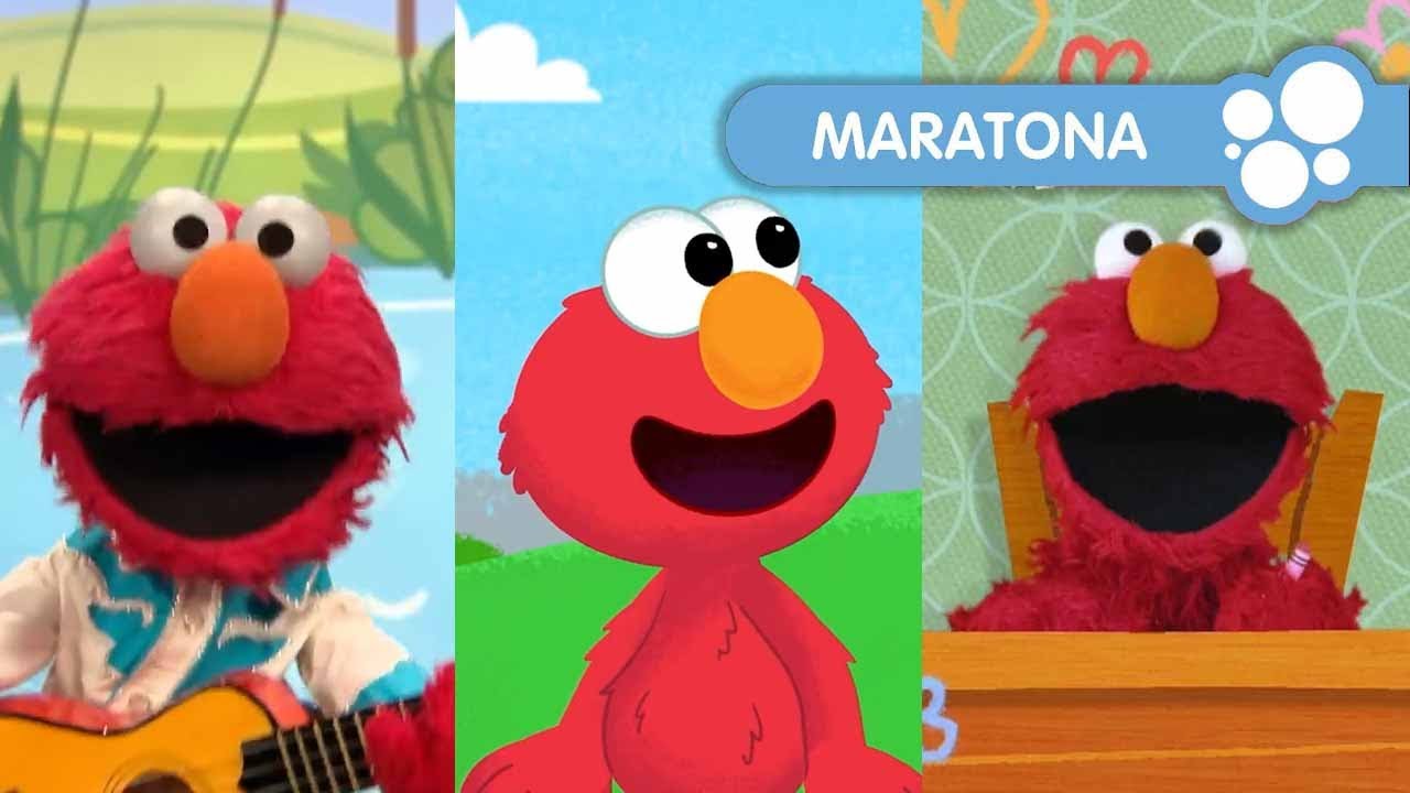 Vila Sésamo:  Parabéns, Elmo! 🎉 Especial de Aniversário | Maratona