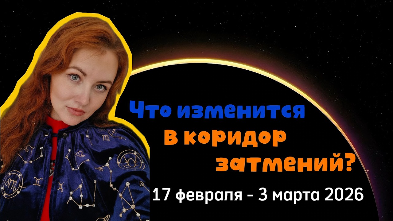 КОРИДОР ЗАТМЕНИЙ: что ожидать каждому? I Солнечное затмение 17 февраля и Лунное затмение 3 марта