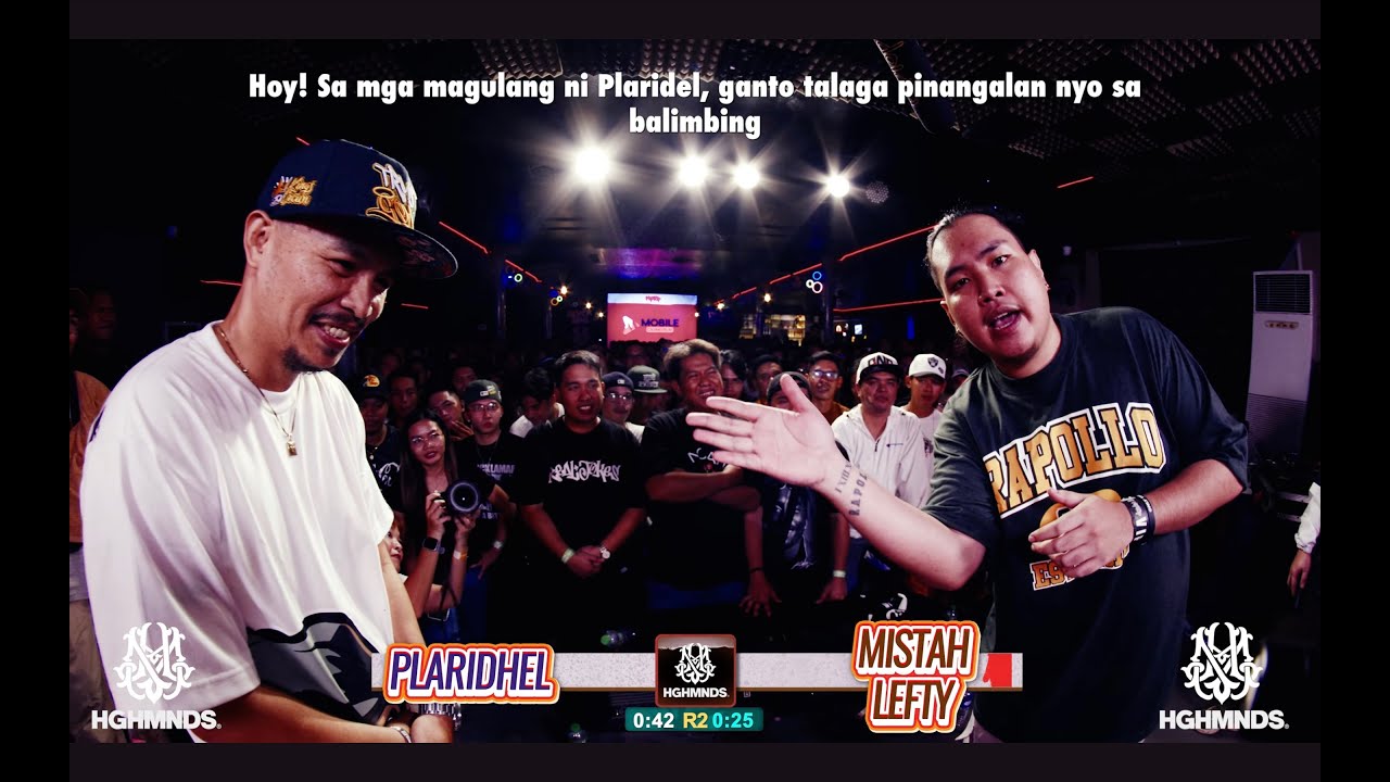 FlipTop - Plaridhel vs Mistah Lefty | Bisaya Battle