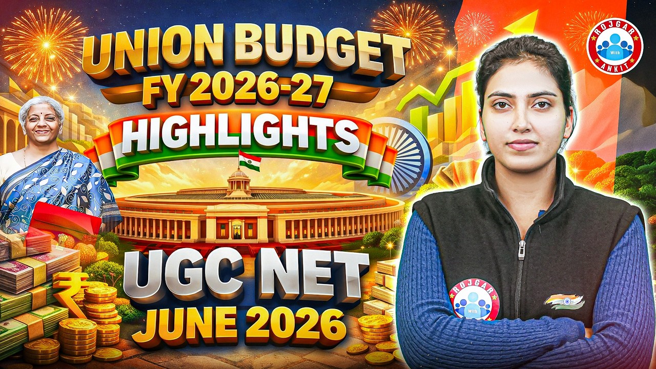 Union Budget 2026 | Budget 2026 Highlights | Complete Budget Summary By Sonika Ma'am