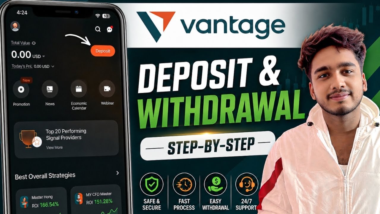 Vantage Deposit & Withdrawal Process | Complete Guide 2026
