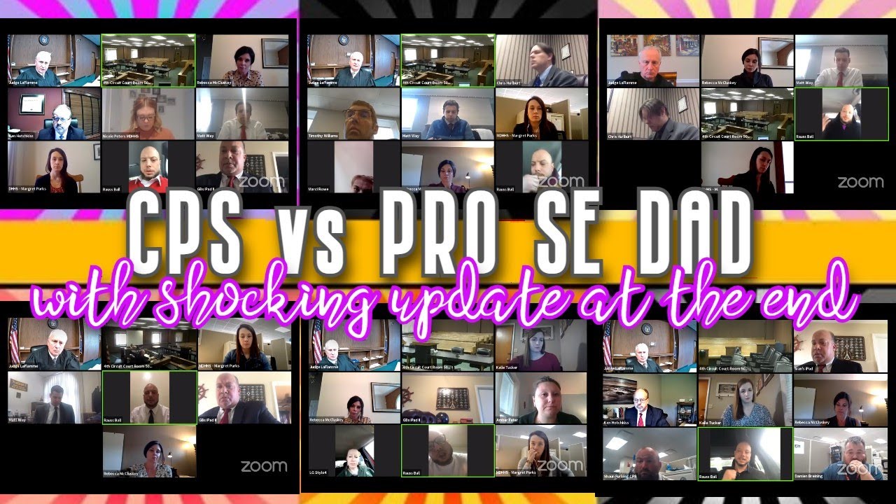 CPS v PRO SE DAD!