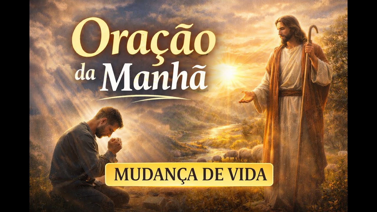 ORAÇÃO DA MANHÃ 🌅 | MUDE SUA VIDA HOJE COM DEUS | Paz, Proteção e Prosperidade