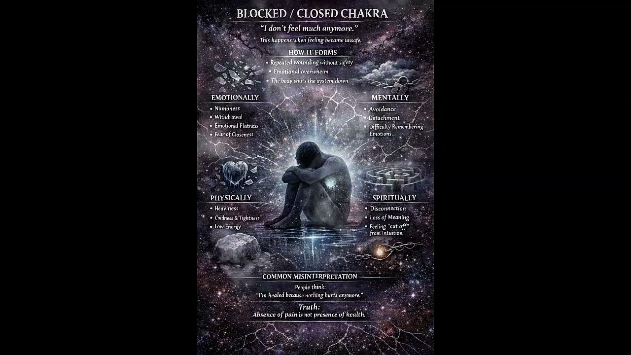 The 3 States of a Chakra (Wounded, Blocked & Integrated) — Why Healing Is About Safety, Not Force