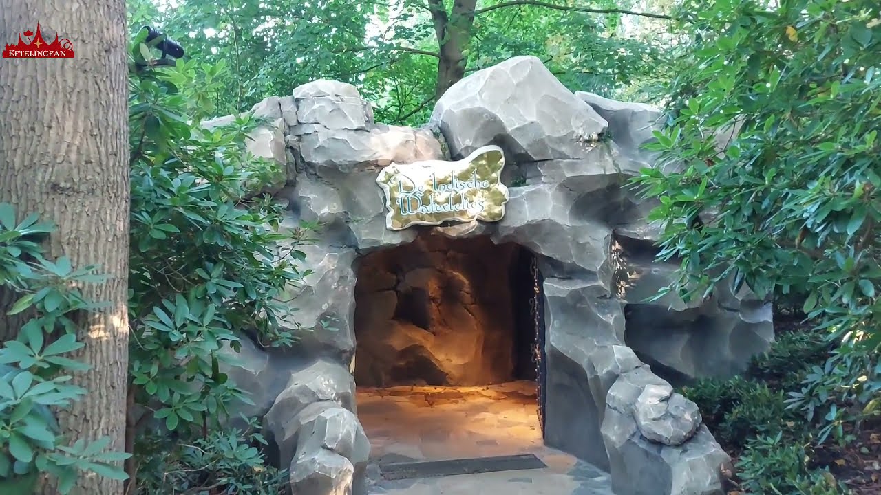 De Indische waterlelies na groot onderhoud aan bestrating en rotsen @ Efteling 2021