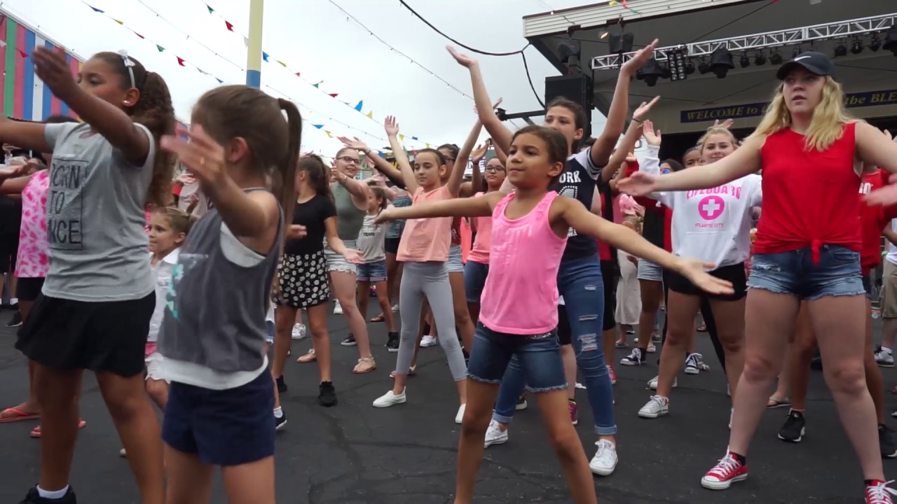 Flash mob at the New Bedford Portuguese Feast