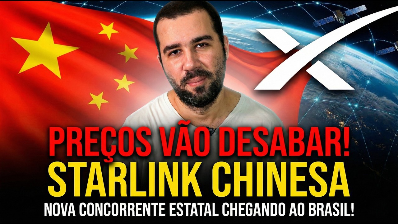 A Starlink chinesa fará os preços desabarem no Brasil - SpaceSail Qianfan