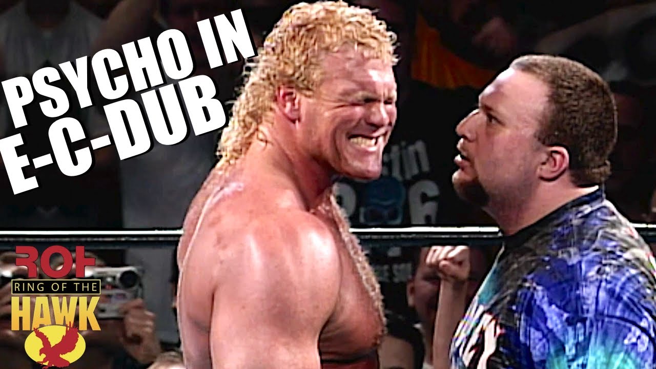 What happened when this psycho arrived in ECW?