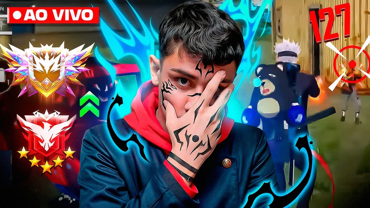 FREE FIRE AO VIVO - JOGANDO COM INSCRITOS ! RANQUEADA E SALA COM CHAT 👑