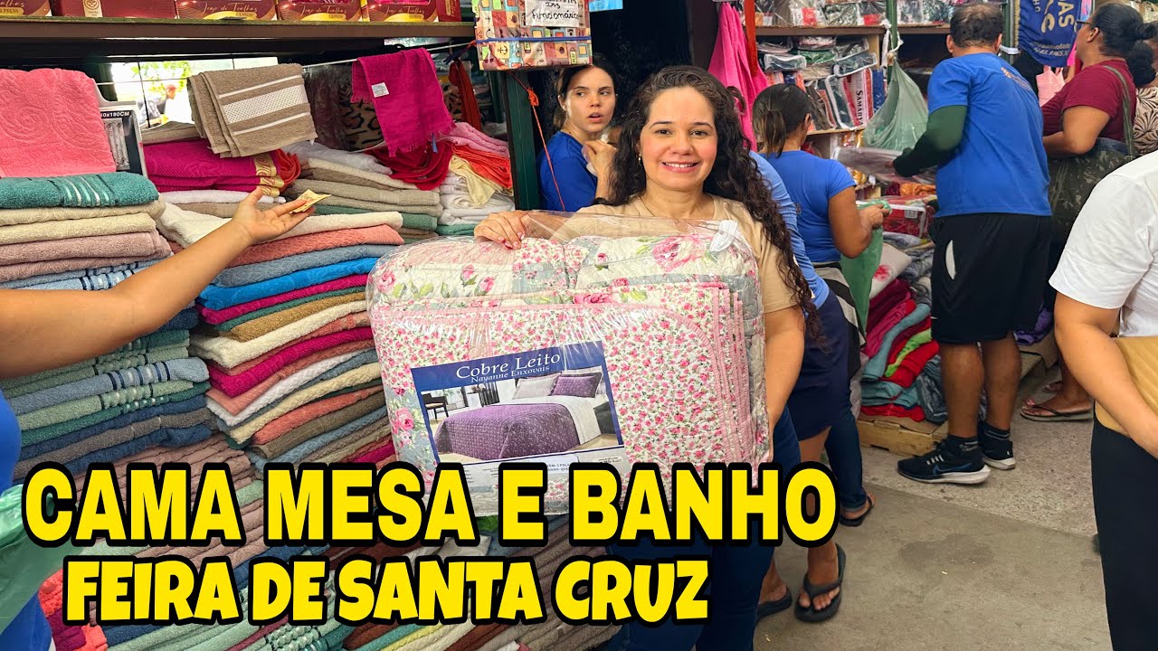 FABRICANTE DE CAMA MESA E BANHO, A PARTIR DE 1,50 NA FEIRA DE SANTA CRUZ,NO CALÇADÃO MIGUEL ARRAES !