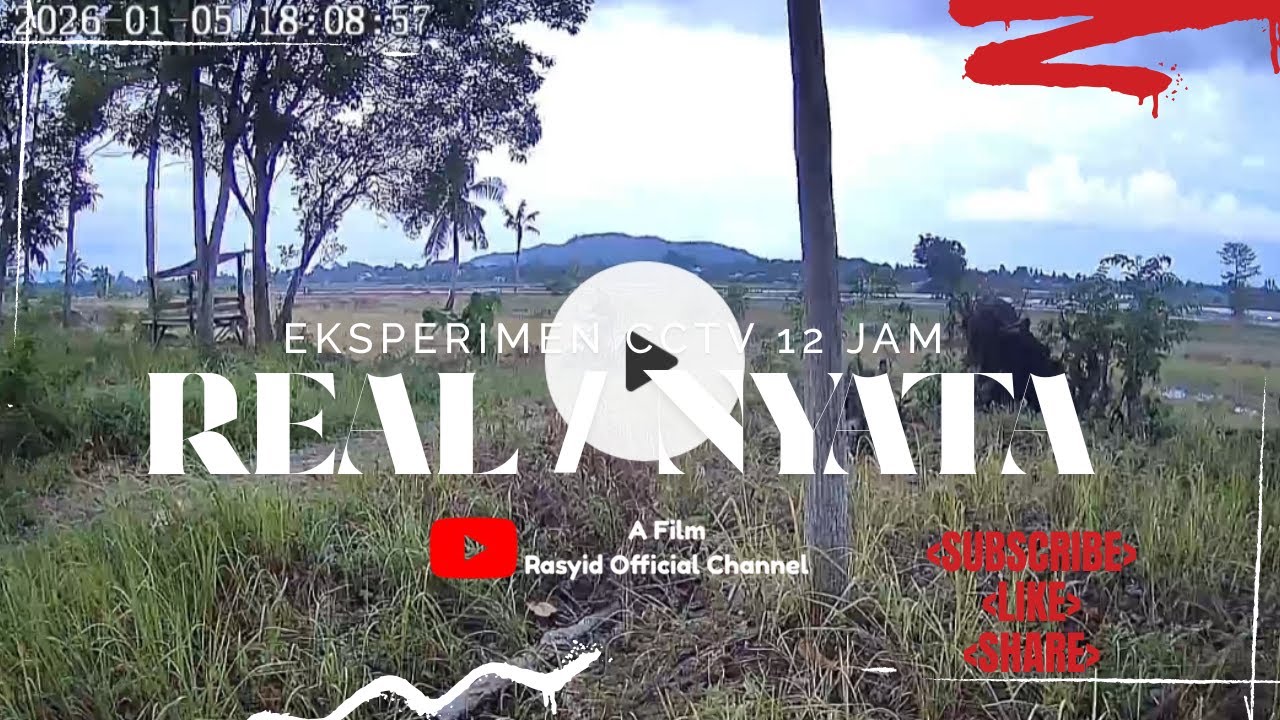 UJI NYALI‼️EKSPERIMEN CCTV 12 JAM, PART 140 MEMANTAU AKTIFITAS DI MALAM HARI!!