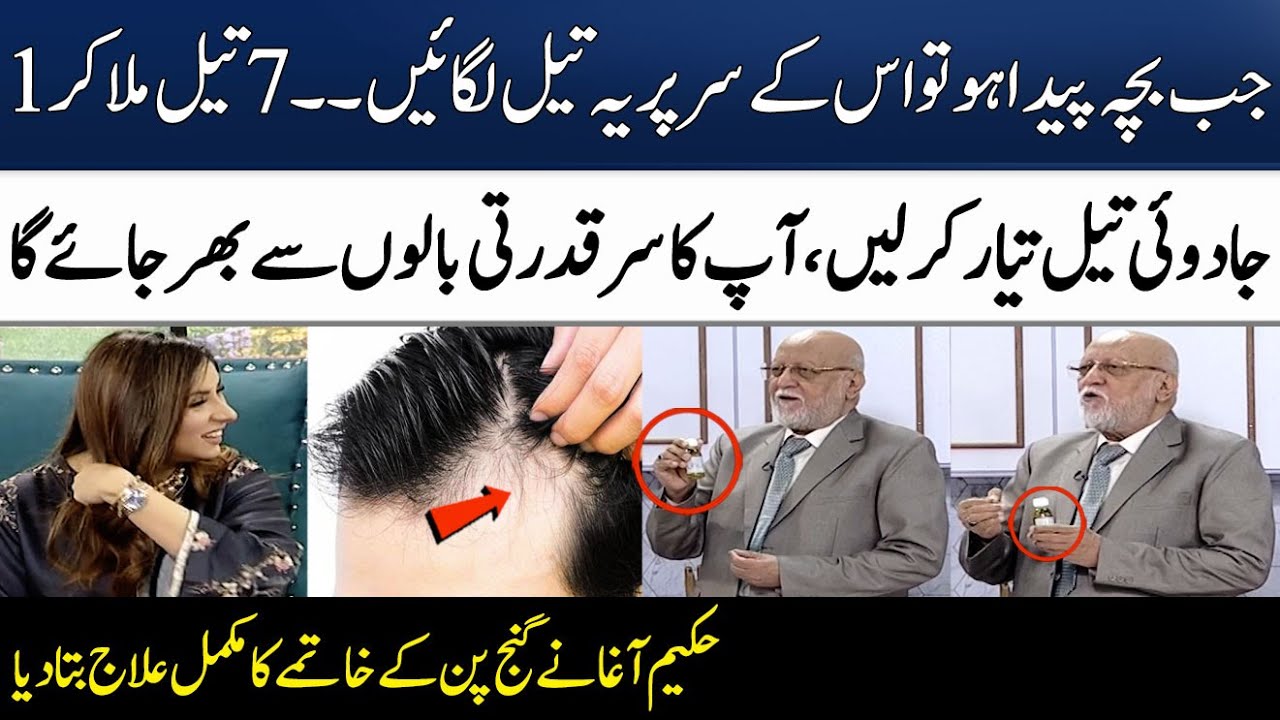 Faster Hair Growth Magical Oil Remedy By Hakeem Abdul Ghaffar Agha | Madeha Naqvi | SAMAA TV