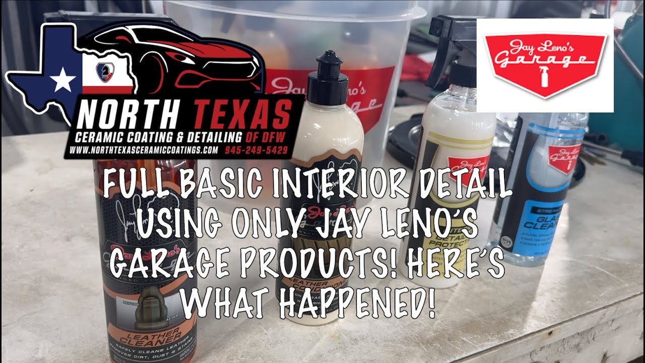 BASIC INTERIOR DETAIL Using ONLY Jay Leno’s Garage Products | Here's What Happened (Part 1 Of 2)