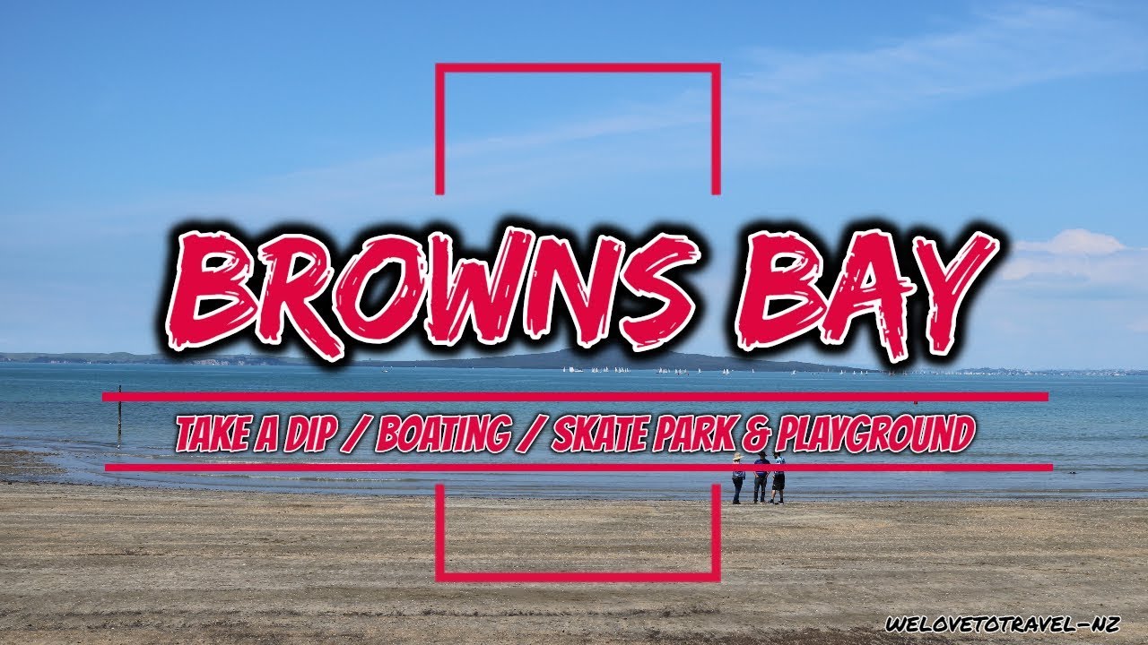 Browns Bay Beach |  East Coast Bays | North Shore | Auckland | Travel Vlog | New Zealand