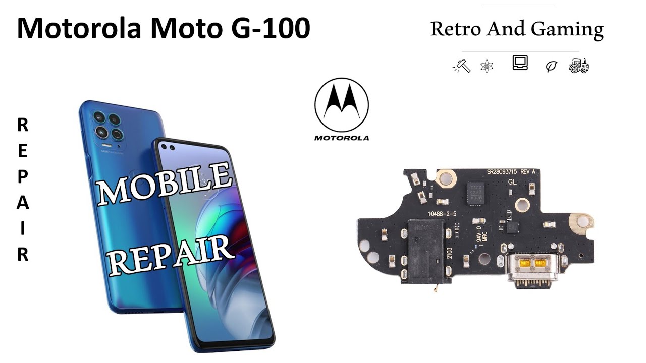 Repair - Motorola Moto G100 Charging Port