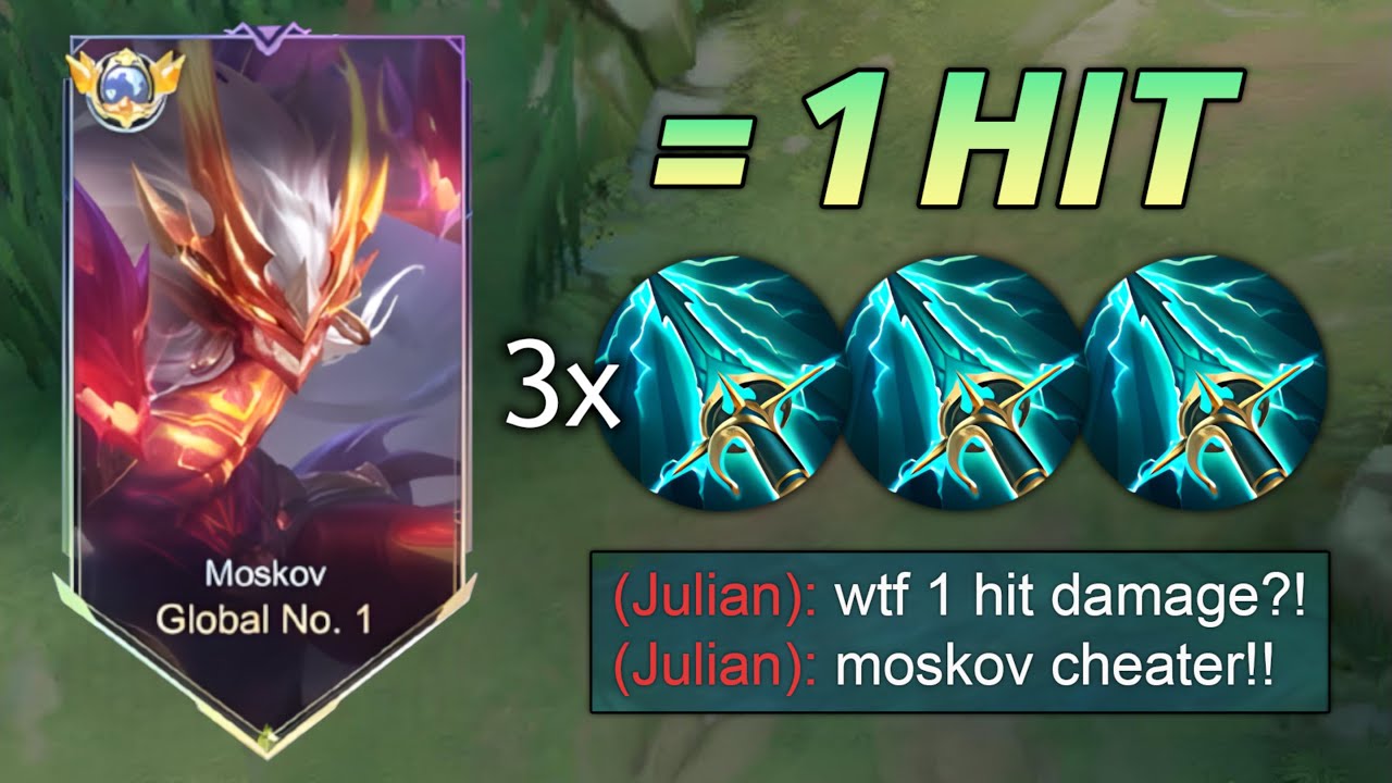 WTF DAMAGE! TRY THIS NEW MOSKOV 1 HIT BUILD 2026 (100% RECOMMENDED) - MLBB