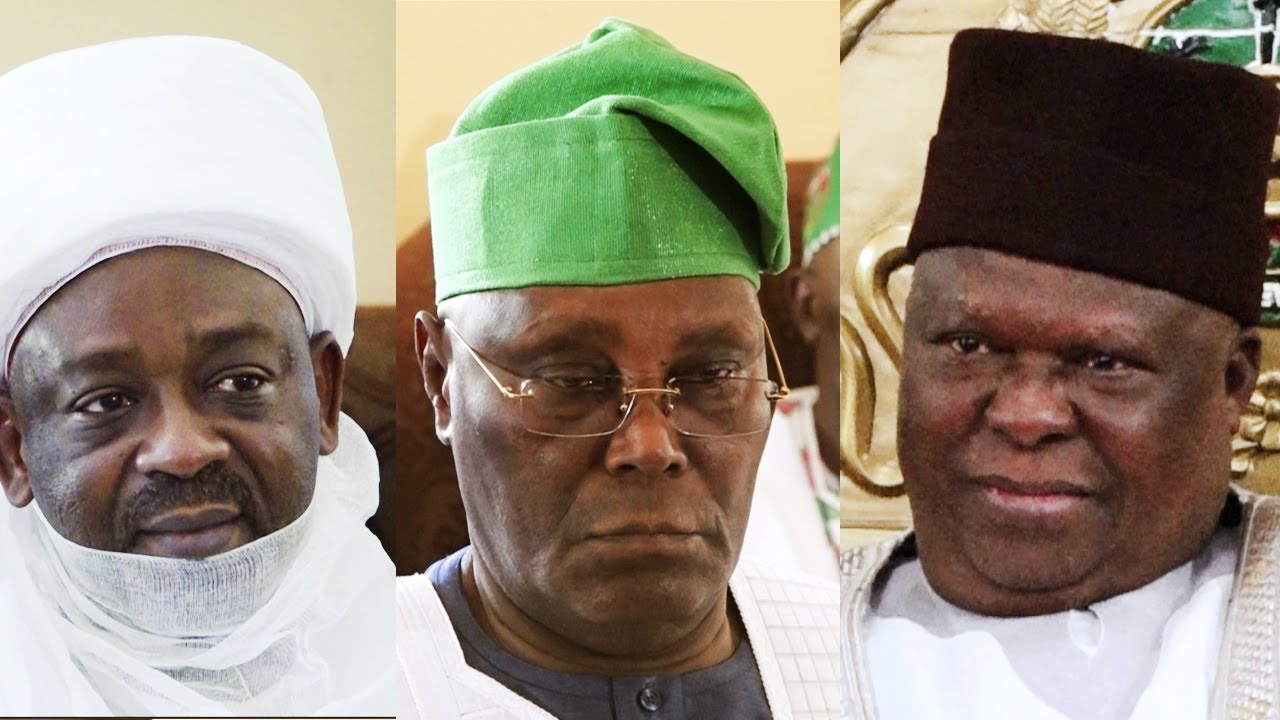 Gwong Gwom Jos & Sheikh Yahaya Jingir Bear Their Mind To Atiku Alongside The Council Of Ulama In Jos