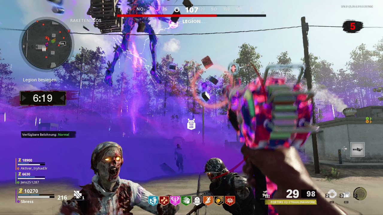 CoD Ruka Haupt Easter Egg Boss Fight geschafft yeah 🥳 Call of Duty Cold Black Ops War deutsch 4K 😎