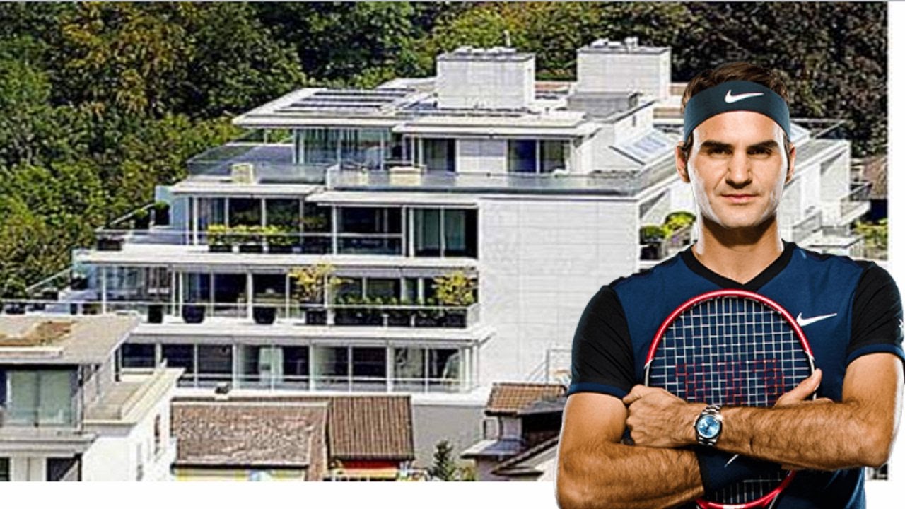Roger Federer's House - Roger Federer Glass Mansion £6.5 Million - Tennis Star