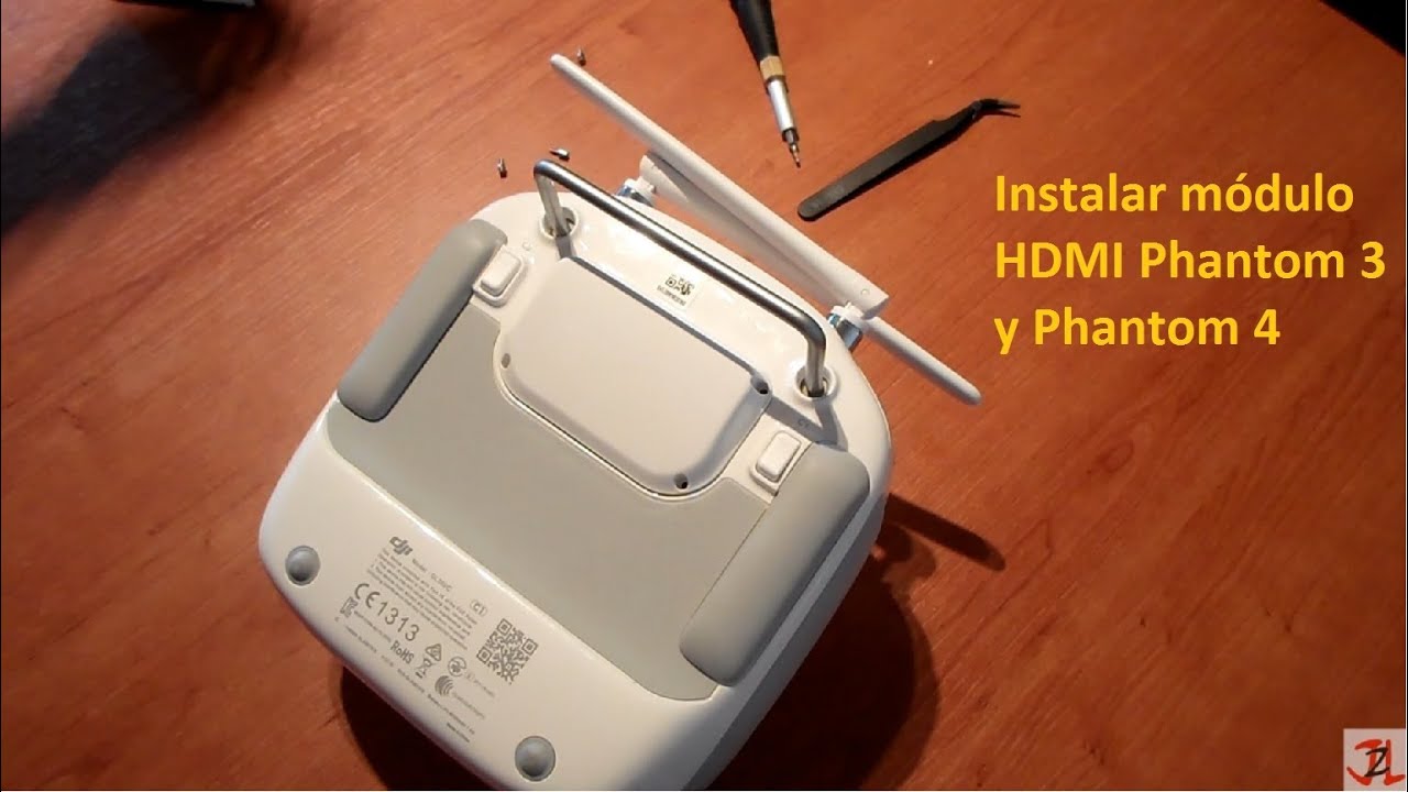 Instalar módulo HDMI Phantom 3 y Phantom 4