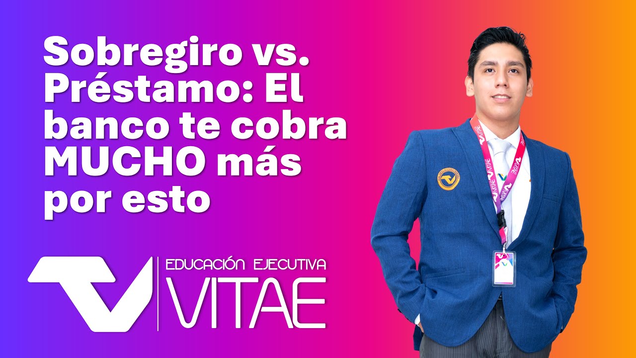 Sobregiro vs. Préstamo: El banco te cobra MUCHO más por esto.
