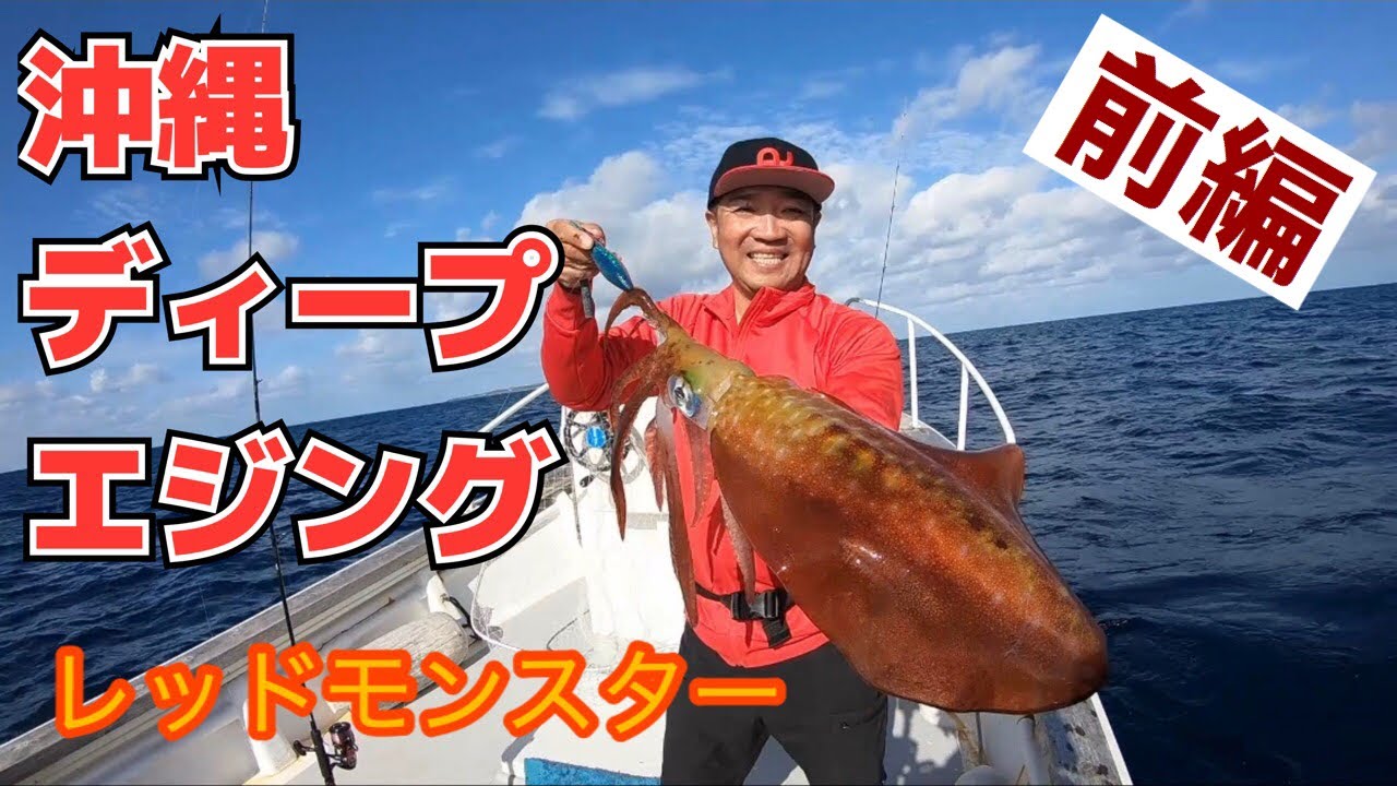 デカイカ釣るならこのロッド【ディープエジング】前編