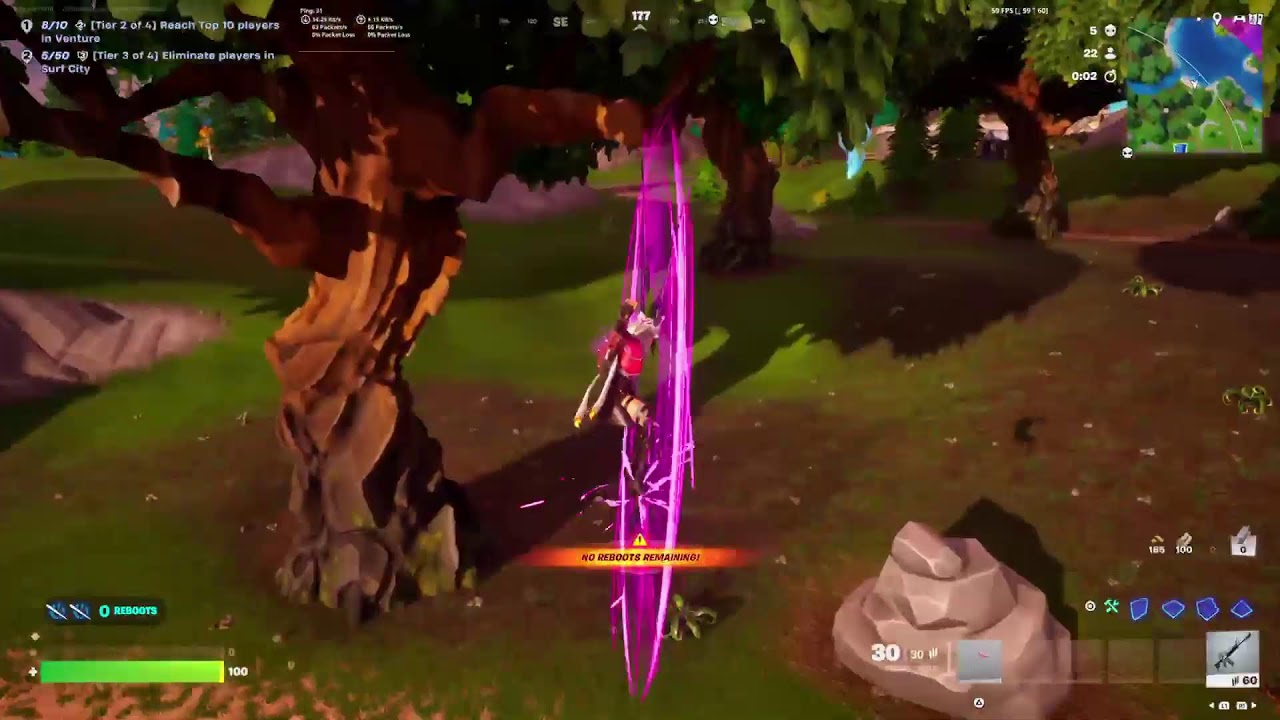 Playing Fortnite doing  stuff