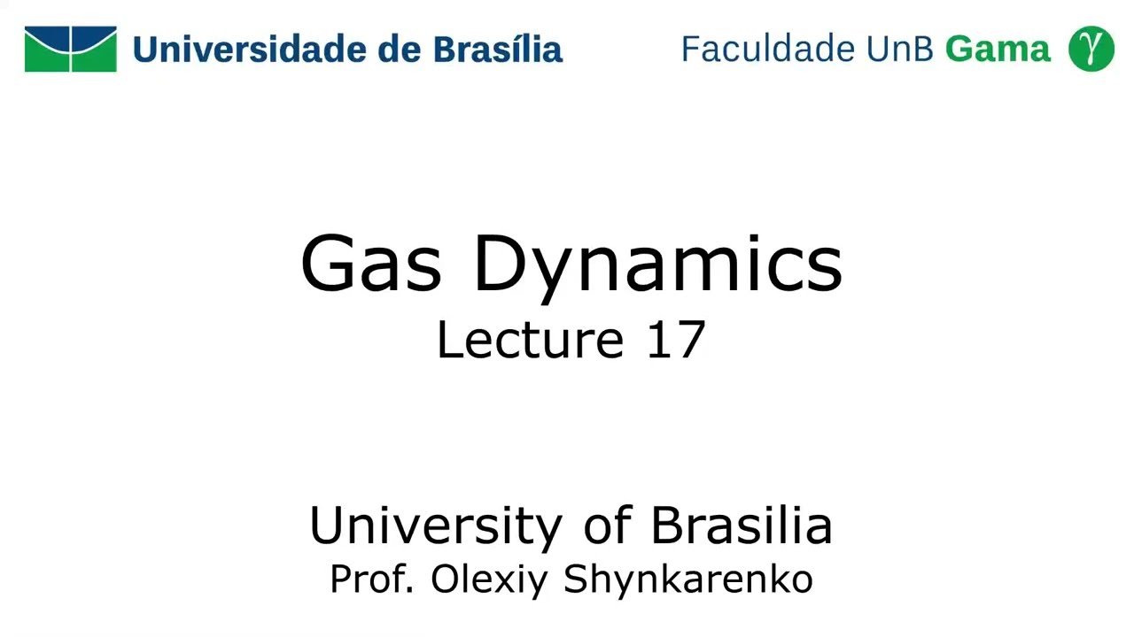Gas Dynamics: Lecture 17: Turbulent Boundary Layers