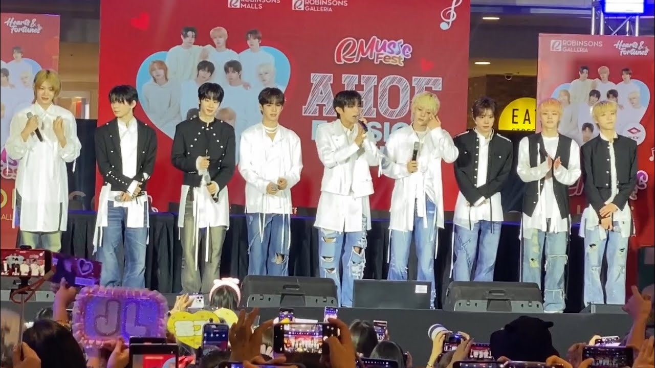 AHOF FANSIGN EVENT FULL VIDEO LIVE AT ROBINSONS GALLERIA ORTIGAS