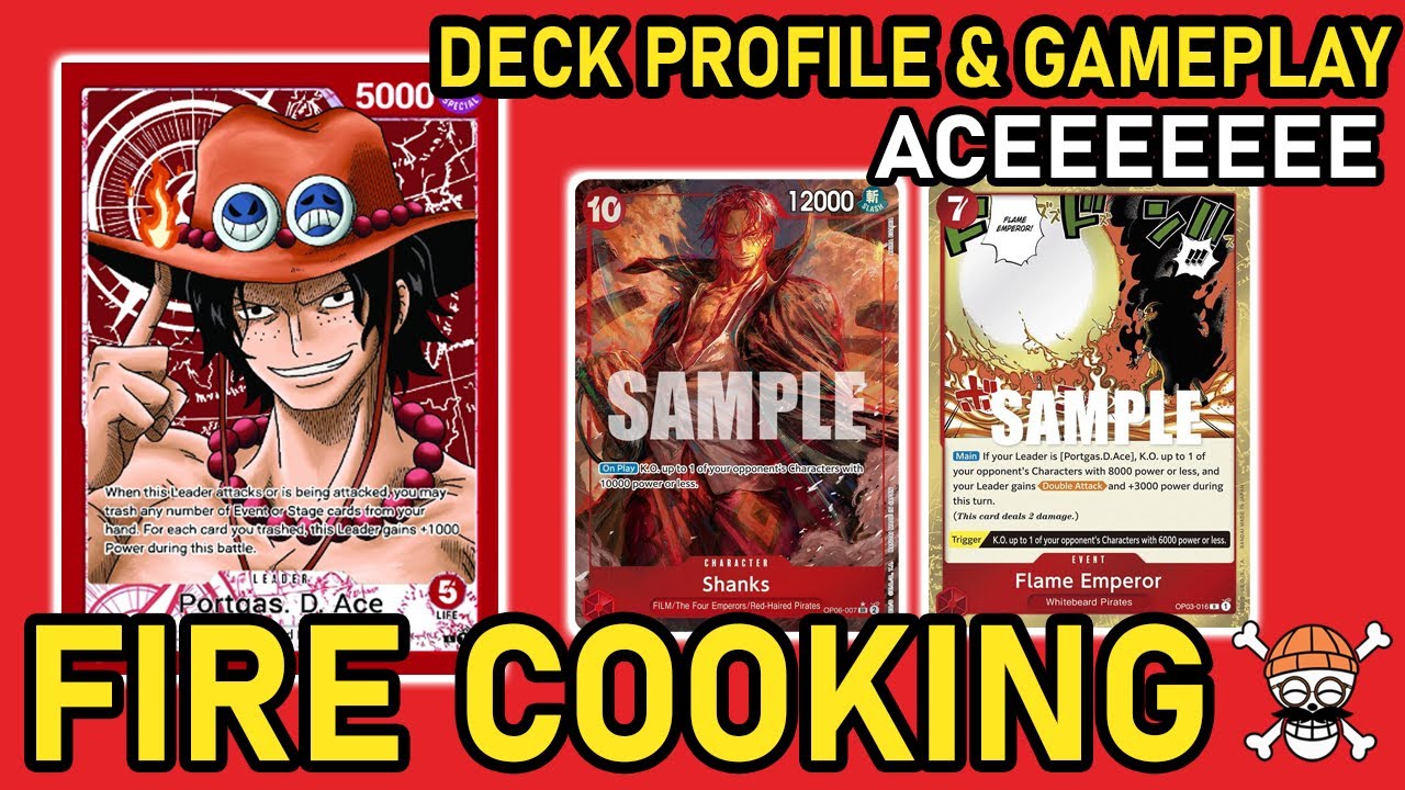 [OP08] How to COOK the META with OP03 ACE Deck Profile & Gameplay | One Piece TCG