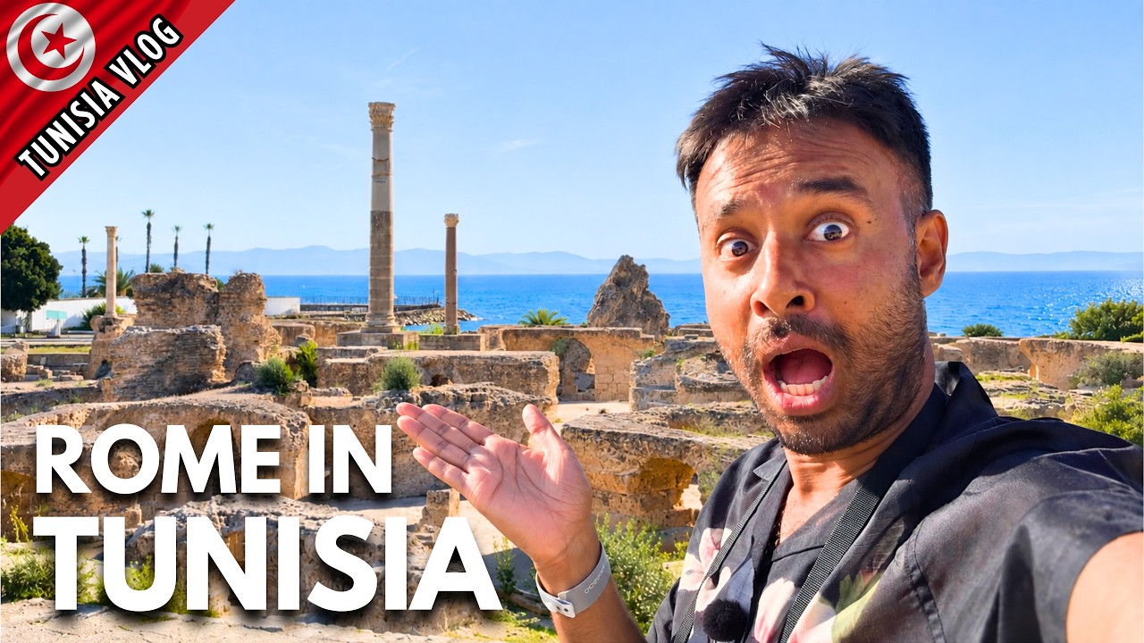 I Didn't Expect This in Tunisia! 🇹🇳 | Roman History in Carthage & Tunis
