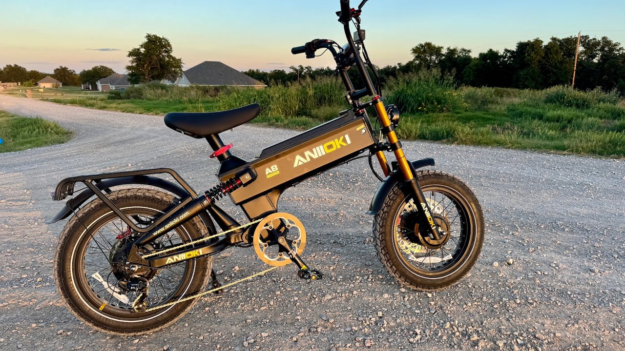 The Aniioki A8 Pro Max Dual Motor is a 45 MPH Bike with 200 Miles of Range!