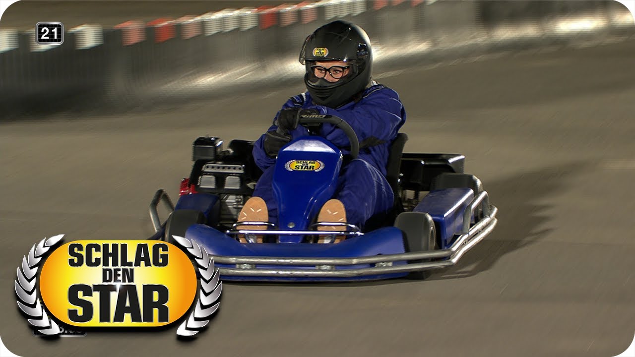 Kartfahren | Carmen Geiss vs. Claudia Effenberg | Spiel 6 | Schlag den Star