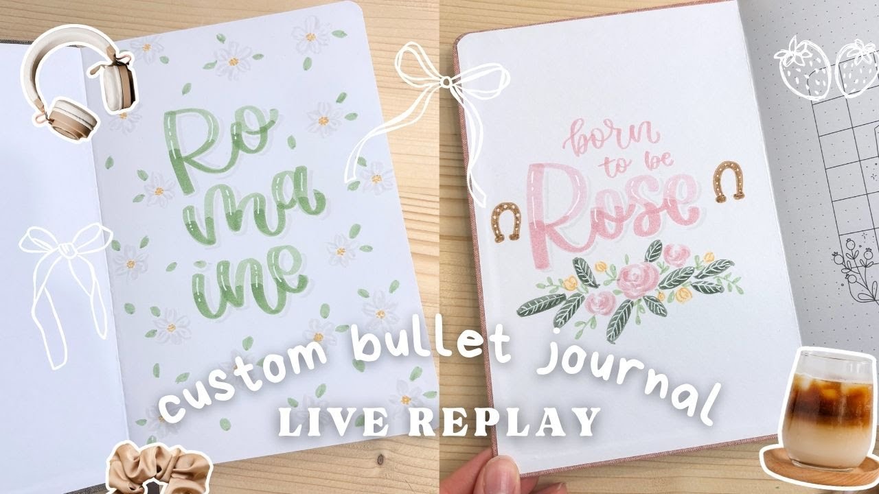Live Custom Bullet Journal REPLAY December 4, 2025 | Packing Pre-Made Journals Order 1324 - 1331