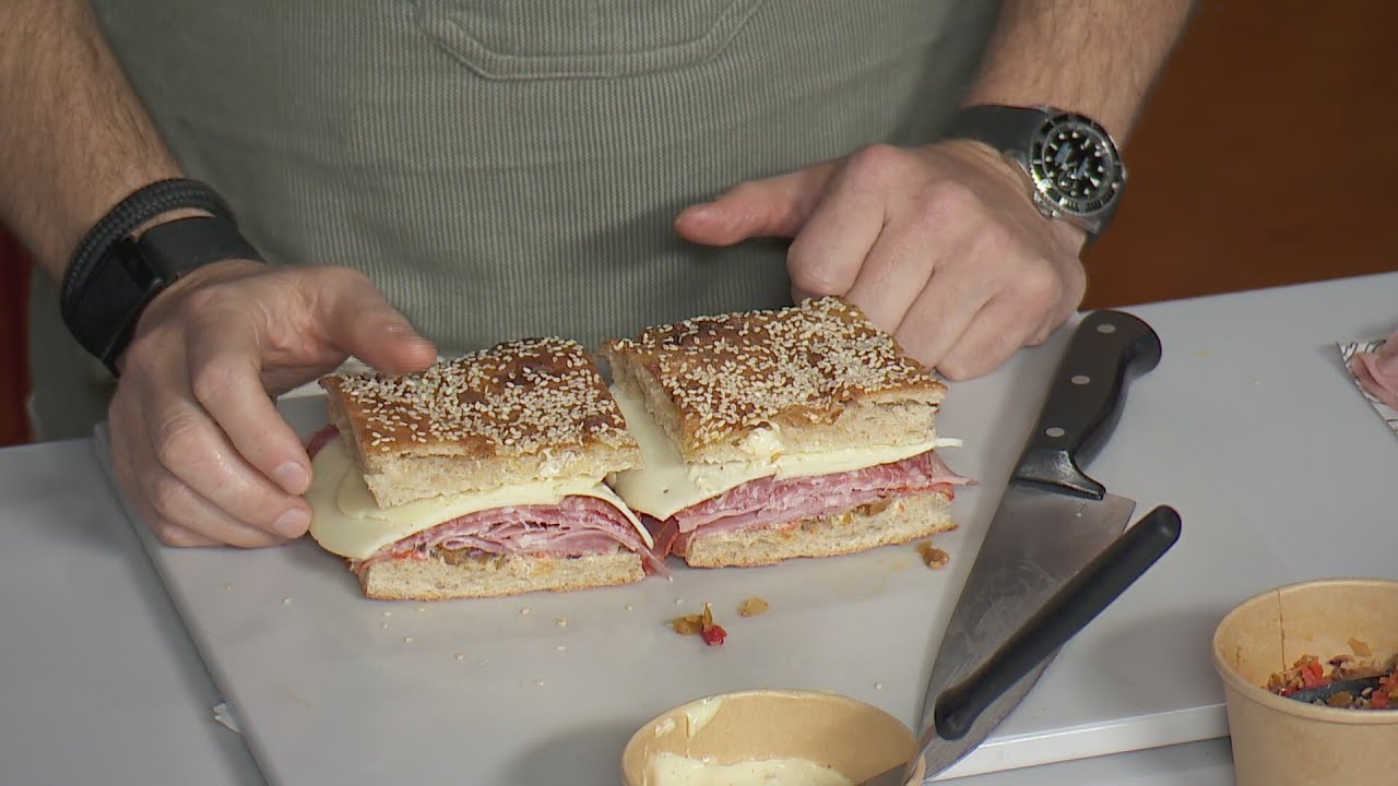 Lunchbreak: Muffuletta Sandwich