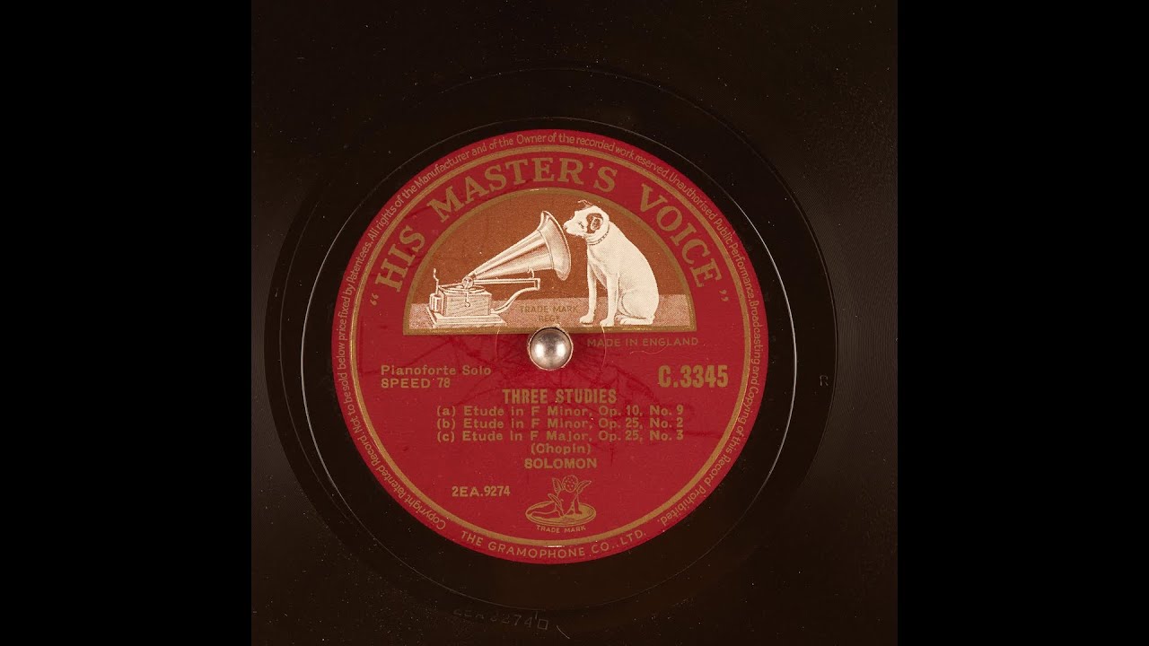 1943 Solomon Three Studies