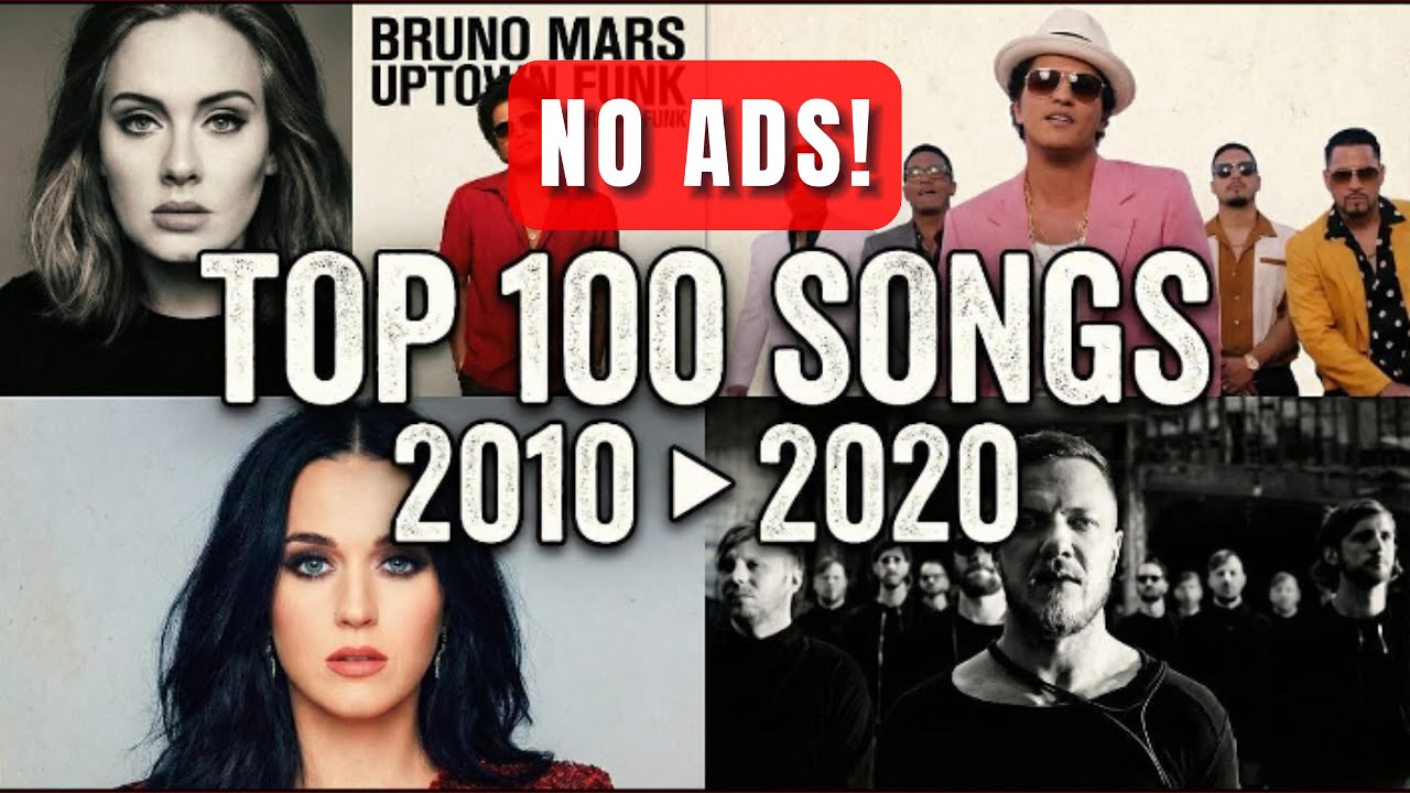4K | Top Hits 2010&ndash;2020 | Best Songs of the Decade | NO ADS