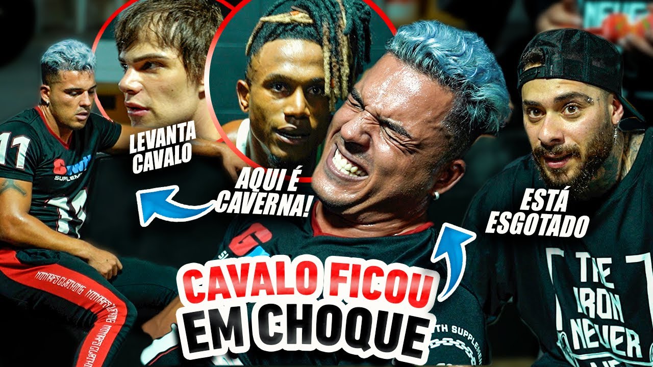 CAVALO PASSOU MAL NO TREINO COM CAVERNINHA ? LEO STRONDA E TADALA NÃO ACREDITARAM