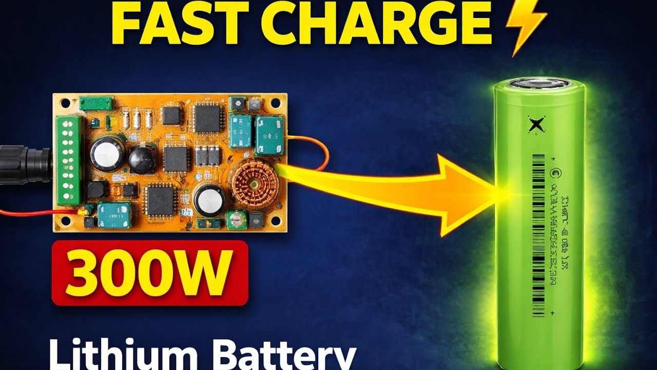 300watt Buck Converter //Lithium Battery Charger // How To Make Solar Charge Controller //Controller