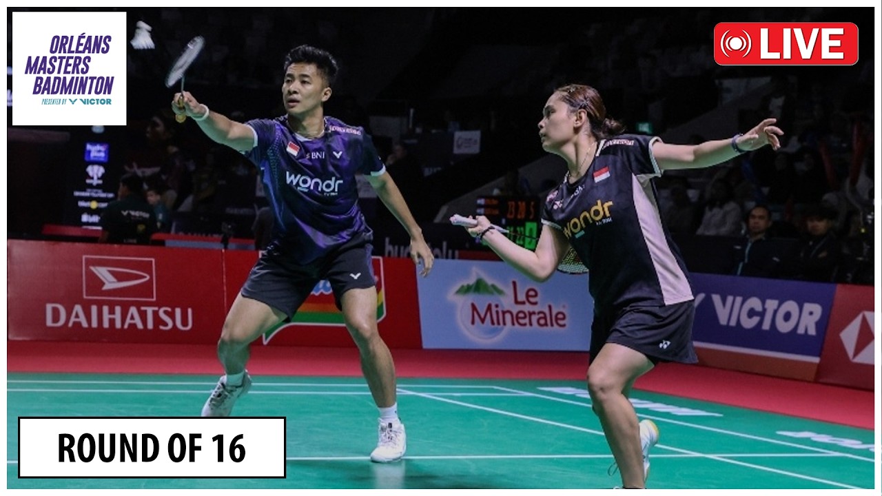 🔴 LIVE NOW | Round of 16 | Orleans Masters Badminton 2026 | Live Score