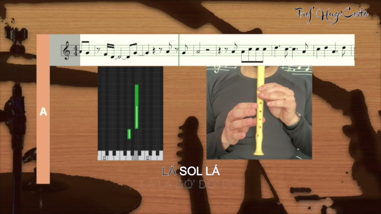 Livin' on a Prayer - Karaoke flauta de bisel (Doce)