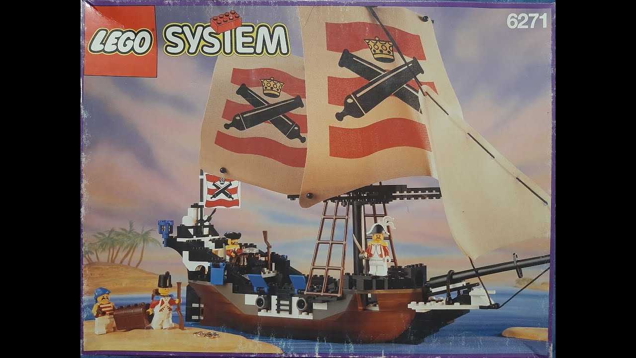 Lego 6271 - a quick set's review and a prologue about building the models from back of the set's box
