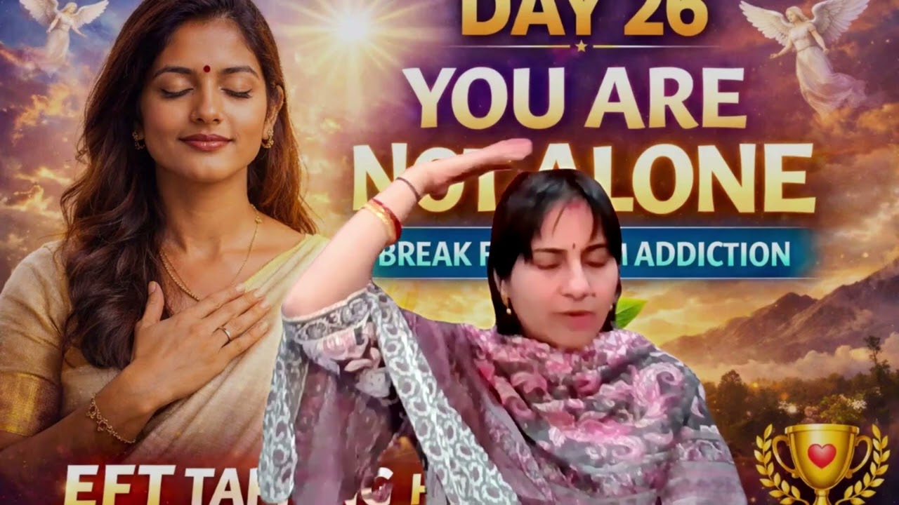 Day 26 EFT Break Addiction Patterns FAST | EFT Tapping Meditation to Rewire Your Brain (Day 26/41)