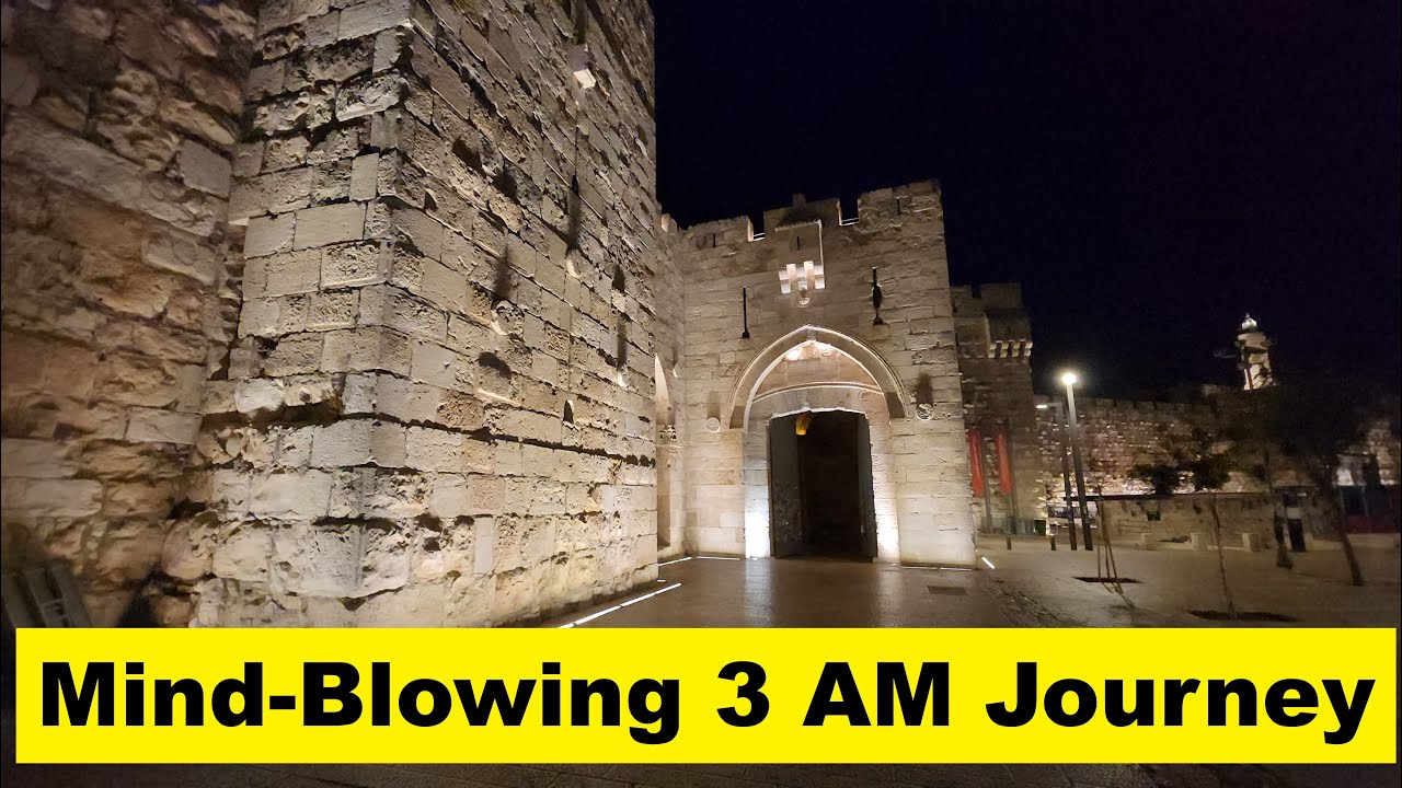 The Ultimate Pre-Dawn Experience: Exploring Jerusalem&rsquo;s Old City at 3 AM (Zahi Shaked)