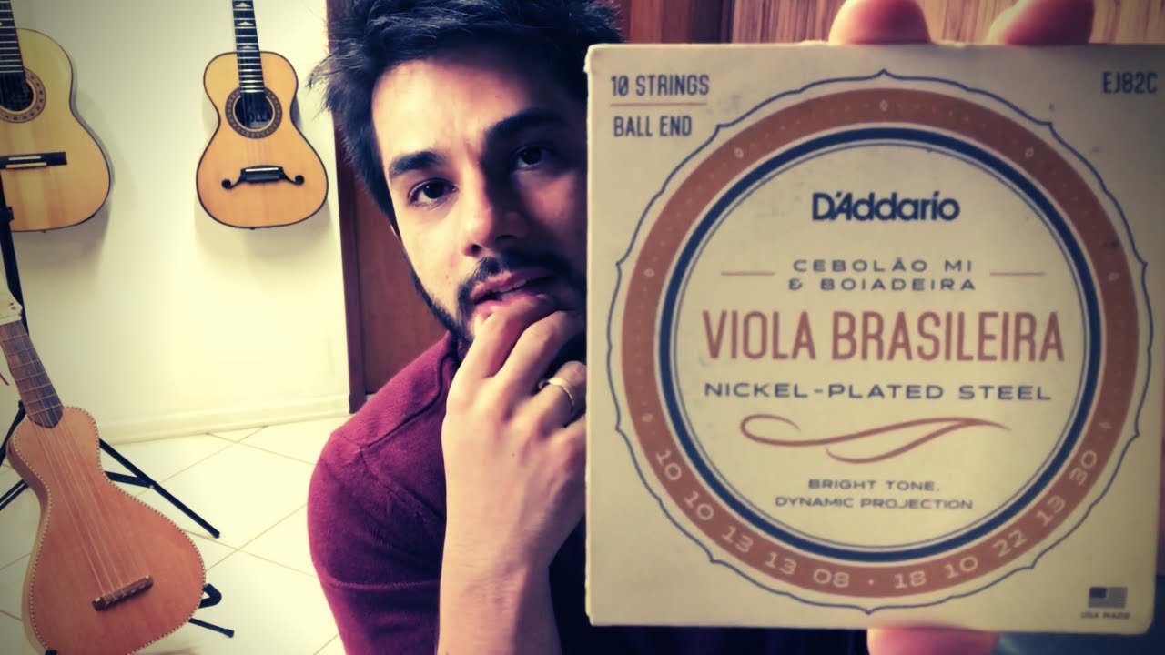 Cordas D'addario (part. Ricardo Vignini) para Viola Caipira!