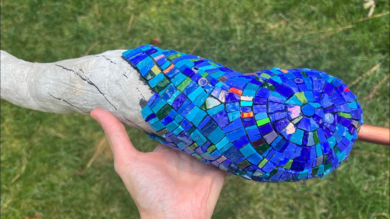 Ep. 253 THE LAST SMALTI RAINDROP MOSAIC IS UNDERWAY!