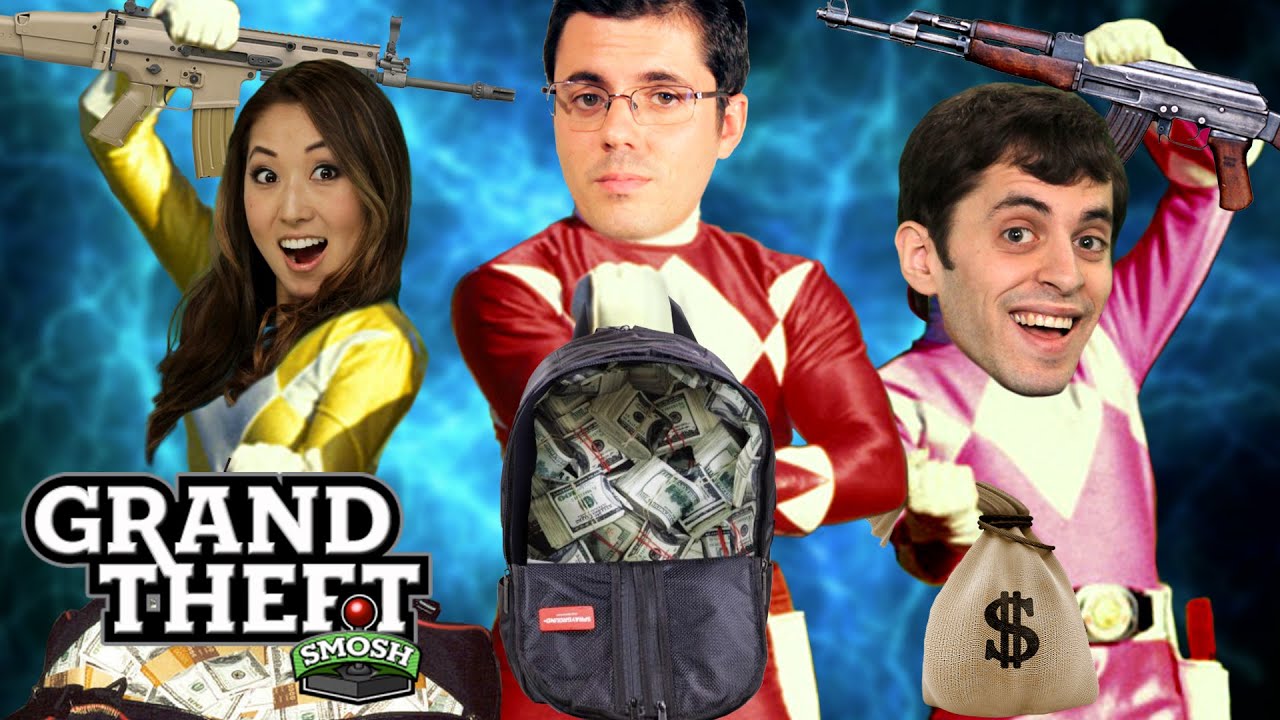 POWER RANGERS DRUG HEIST (Grand Theft Smosh)